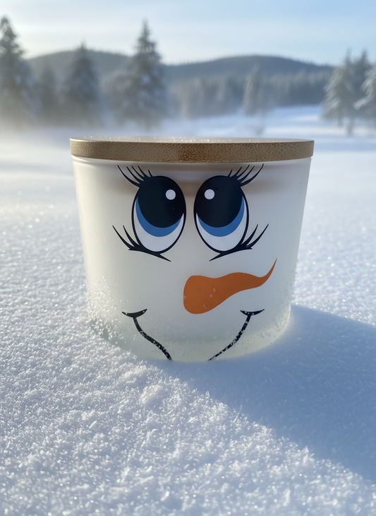 Peppermint Mocha Snowman 12 oz