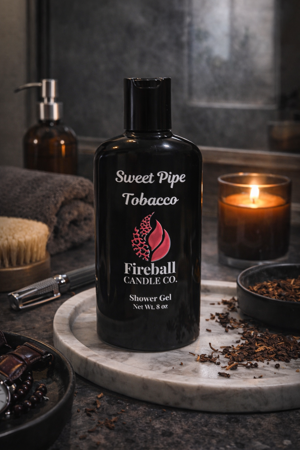 Sweet Pipe Tobacco Shower Gel