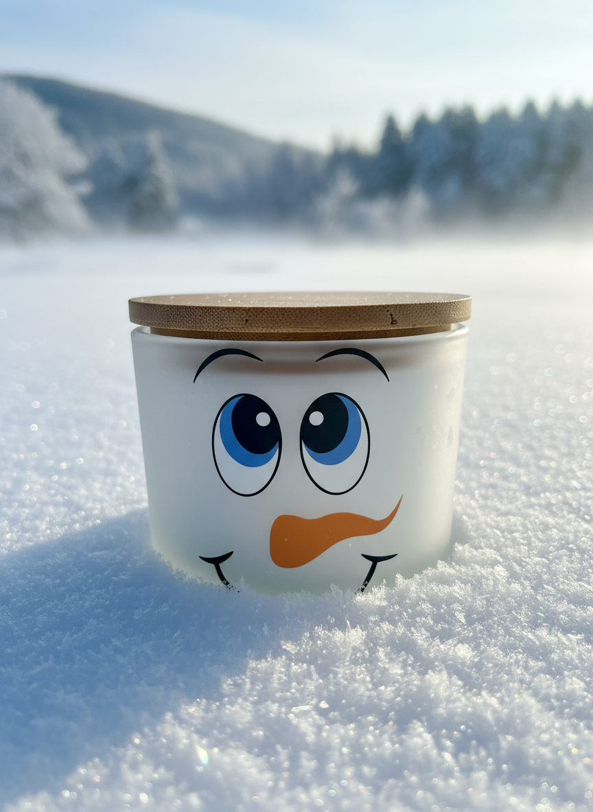 Candy Cane Bliss Snowman 12 oz