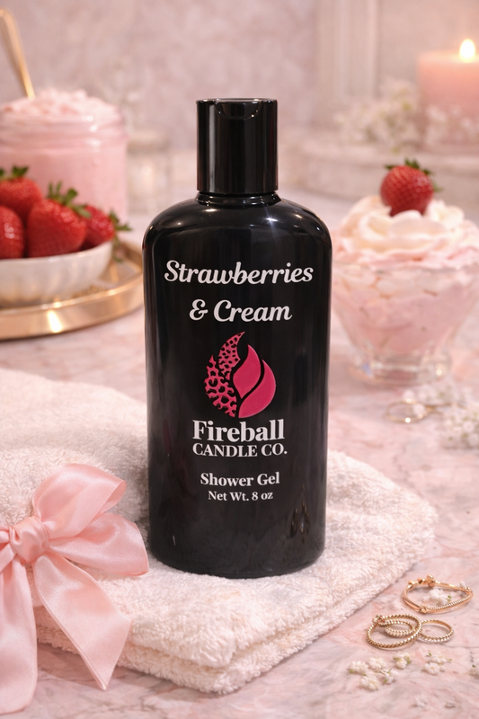 Strawberries & Cream Shower Gel